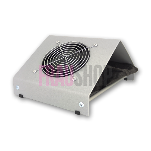 Витяжка для манікюру настільна, з мішком Nailtronic NT120 Plus 31Вт (Сіра)